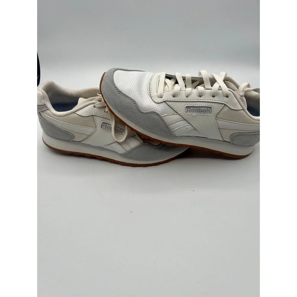 Reebok Classic Harman Run Sneakers Men's White Lace Up Athletic Trainers - 10.5